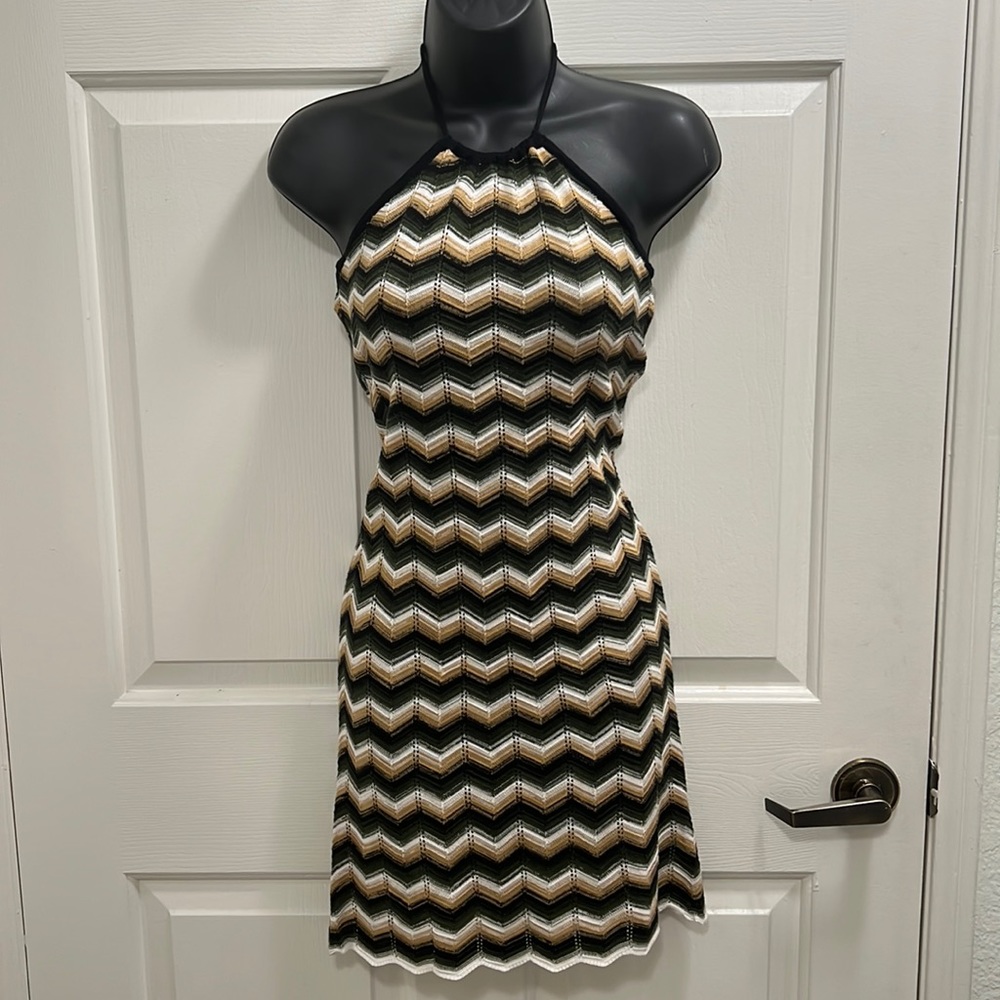 FOEVER 21 STRIPED DRESS WOMAN SIZE MEDIUM